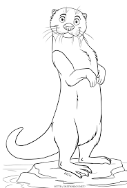 Otter Coloring Pages Activities Coloringwallpaper Com Animal Coloring Pages Coloring Pages Animal Coloring Books