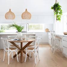 The Beach Furniture On Instagram Kitchen Vibes This Saturday Morning Pop In Store Or Online A Round Dining Table Decor Dining Table Decor Round Dining Table