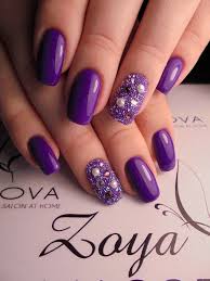 45 Purple Nail Art Designs Cuded Purple Nail Art Designs Purple Nail Designs Purple Nail Art