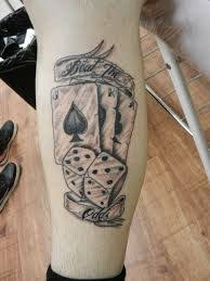 Card Tattoos 19 Card Tattoo Playing Card Tattoos Tattoos