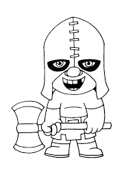 Use these images to quickly print coloring pages. Executioner Clash Royale Coloring Page Free Printable Coloring Pages For Kids