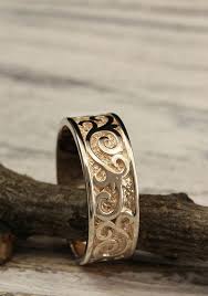 Men S Wedding Band With Monograms Unique Mens Wedding Etsy In 2020 Mens Wedding Rings Unique Mens Wedding Bands Rings For Men