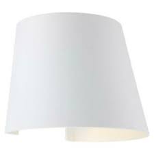 Access Lighting Cone Medium 1 Light White Led Outdoor Wall Mount Sconce Ebay