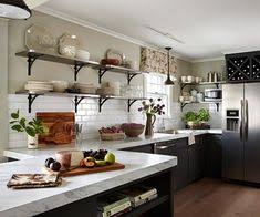 kitchens without upper cabinets ideas