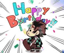 Happy birthday to bulma briefs! Happy Birthday Anime Gifs Tenor