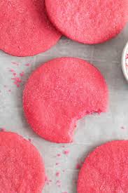 Pink Sugar Cookies | Everyday Family Cooking