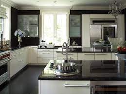 And they come in many styles too! White Kitchen With Black Counter Novocom Top