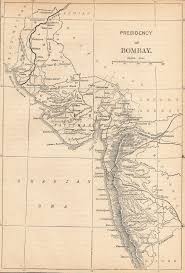 map of the Presidency of Bombay in 1775 ...