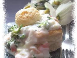 Vol Au Vent A La Goberge Et Aux Crevettes Recette Ptitchef Recette Vol Au Vent Recette Goberge