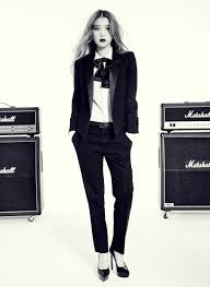 10 Female K Pop Idols Rock Suits Korean Fashion Fashion Girl Suits