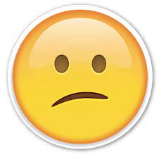 Confused Face Confused Face Emoji Stickers Emoji