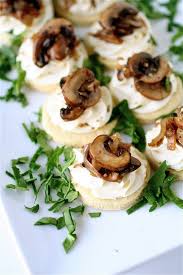 Got To Love This More Mushrooms Mushroom And Mascarpone Tarts The Curvy Carrot Appetizer Recipes Food Finger Foods