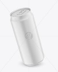 Download 440ml Matte Drink Can Mockup In Can Mockups On Yellow Images Object Mockups PSD Mockup Templates