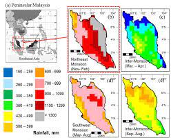 These rainfall histories are available as tables, graphs, data and pdf files. Peninsular Malaysia And Its Seasonal Rainfall Variation Download Scientific Diagram