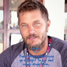 Travis fimmel was born near echuca, victoria, australia, to jennie, a recreation officer for the disabled, and chris, a cattle farmer. Serendipity Mystical On Twitter Fimmeliciousfriday Eyecandy My Sexy Fluffy Hubby Travisfimmel Never Had A Thing For Men S Blue Eyes Until I Saw His Https T Co Qhvf64hery