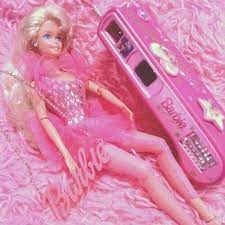 Dolls / 90s vintage / barbie collection / barbie clothes / miniature doll. Lonely Princess98 90 S Barbie Glitter Necklace Daddy Sprincess Pink Pink Tumblr Aesthetic Pink Vibes Pastel Pink Aesthetic
