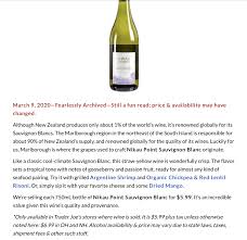 Pin By Terri Chavez On Wine In 2020 Sauvignon Blanc Alcoholic Drinks Favorite Wine
