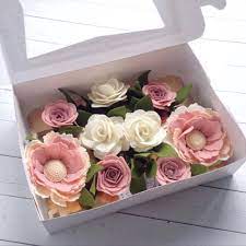 Flowers not shipped in a box. Want A Delicious Box Of Flowers Sent To Your Door We Ship All Our Garlands In These Beautiful Felt Flowers Patterns Paper Flowers Diy Easy Paper Flowers Diy