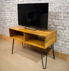 Mar 006a Marli Tv Cabinet On Hairpin Legs 90cm