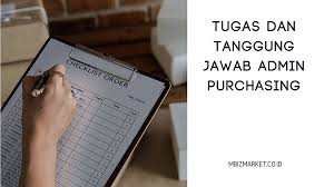 04.11.2021 · gulir ke bawah kemudian klik pada menu teller service staff untuk melihat detail lowongan kerja yang sedang dibuka. 8 Tugas Dan Tanggung Jawab Admin Purchasing Dalam Perusahaan