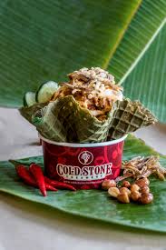 Artisanal ice cream has been making quite a splash in malaysia of late. Nasi Lemak Chendol Ice Cream Selling At Cold Stone Creamery Outlets In S Pore From July 26 2019 Mothership Sg News From Singapore Asia And Around The World
