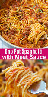 Maybe you would like to learn more about one of these? One Pot Spaghetti With Meat Sauce Rasa Malaysia