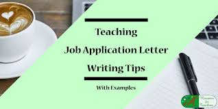 Include your street address, city, state, zip code, your phone number and a professional email address. Teaching Job Application Letter Writing Tips With Examples