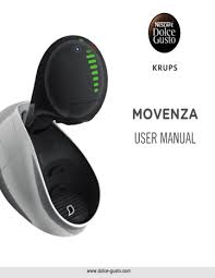 Nescafe dolce gusto coffee machine manual. Dolce Gusto Movenza User Manual Manualzz