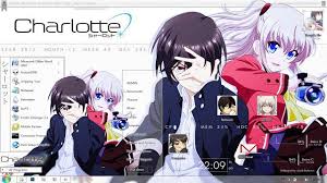 Download free anime windows 10 themes for windows 7, windows 8 / 8.1 & windows 10 with hd anime wallpapers. Anime Skin Theme Windows 7 Charlotte ã‚·ãƒ£ãƒ¼ãƒ­ãƒƒãƒˆby Bashkara Anime Windows Anime Style