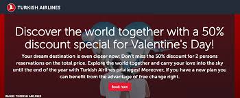 Today i am here to give you the best quality happy valentine day background png for your photo editing. Turkish Airlines Valentines Day 50 Off Tickets Loyaltylobby
