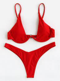 Underwire High Leg Bikini Set High Leg Bikini Womens Swimsuits Bikini Bikinis