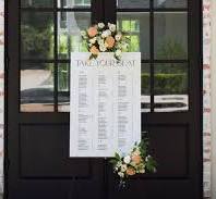 The Isabella | Wedding Seating Chart