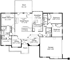 Single level houses make living life easier now and for your future. One Level Design Plus Finished Basement 3930st Architectural Designs House Plans