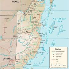 The dispute goes all the way back to the tie when spain claimed all the territories of the new world west of the line drawn by the 1494 treaty of tordesillas. Belize Mexico Border And The Rio Hondo The Red Arrow Inserted By The Download Scientific Diagram