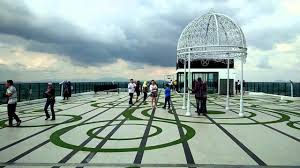 By comparison, melaka's other tall structure, the revolving tower, menara. Permandangan The Shore Sky Tower Youtube