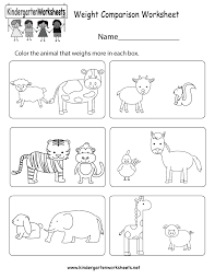 Use these printable worksheets to help your kids learn to compare and develop their early math skills. 65 Marvelous Free Preschool Kindergarten Worksheets Comparison Worksheets Samsfriedchickenanddonuts