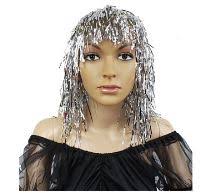 Paruka foliová černá