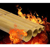 1 Inch Plastic Bamboo Poles for Theme Park Fencing