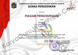 Check spelling or type a new query. Piagam Penghargaan Autocad Lks Smk Dki Jakarta 2009 Karyaguru Center