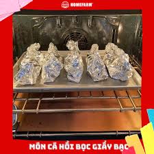 Vào bếp cùng Homefarm với món cá hồi bọc giấy bạc – Homefarm - Thực Phẩm  Nhập Khẩu Cao Cấp