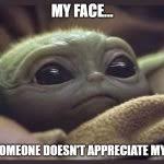 Latest online meme generator to caption baby yoda meme in seconds. Baby Yoda Blank Template Imgflip