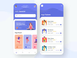 yoga mobile app mobile app design inspiration creative app design mobile app design