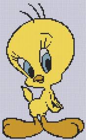 Tweety Bird Cross Stitch Pattern Pin By Carol Reid On Projects To Try Cross Stitch Patterns Cross Stitch Embroidery Cross Stitching