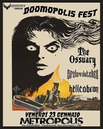 Il 23 gennaio le streghe sul palco del METROPOLIS con the Ossuary e  Hellcabron 🤘🏽👹🔥