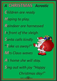 Writing Christmas Poems With Early Childhood Students Toddler Math Thanksgiving Activities Preschool Christmas Poems