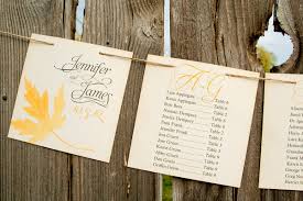 Golden Leaf Wedding Seating Chart Custom Banner Printed
