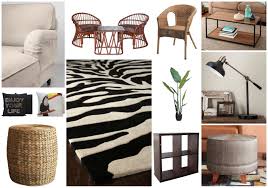 Love the greenery and the. Safari Tropical Living Room Interior Ideas A Glad Diary