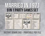 Birthday or wedding anniversary gift for anyone born or married in 1961. 6 53