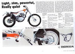Honda Motorcycle Trial Bike