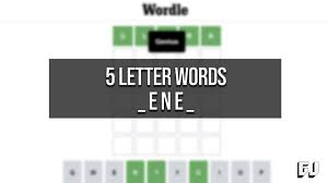 To make larger spaces between the words, use the one of the four space buttons situated after the question mark and before the enter button. 5 Letter Words With Ene In The Middle Wordle Guides Gamer Journalist